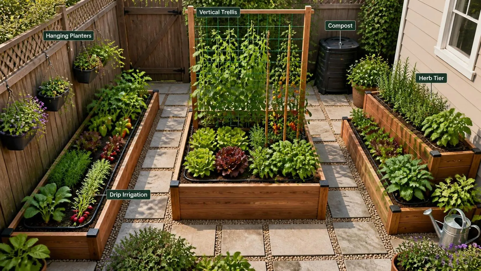 10 Raised Bed Vegetable Garden Ideas for Small Backyards With Limited Space