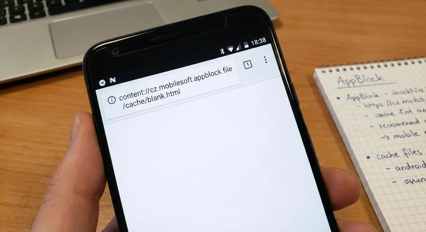 content://cz.mobilesoft.appblock.fileprovider/cache/blank.html: What It Is and Why It Appears on Your Android Device