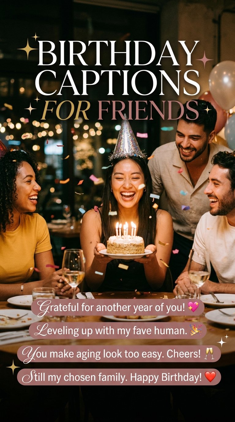300+ Best Birthday Captions for Instagram in 2026